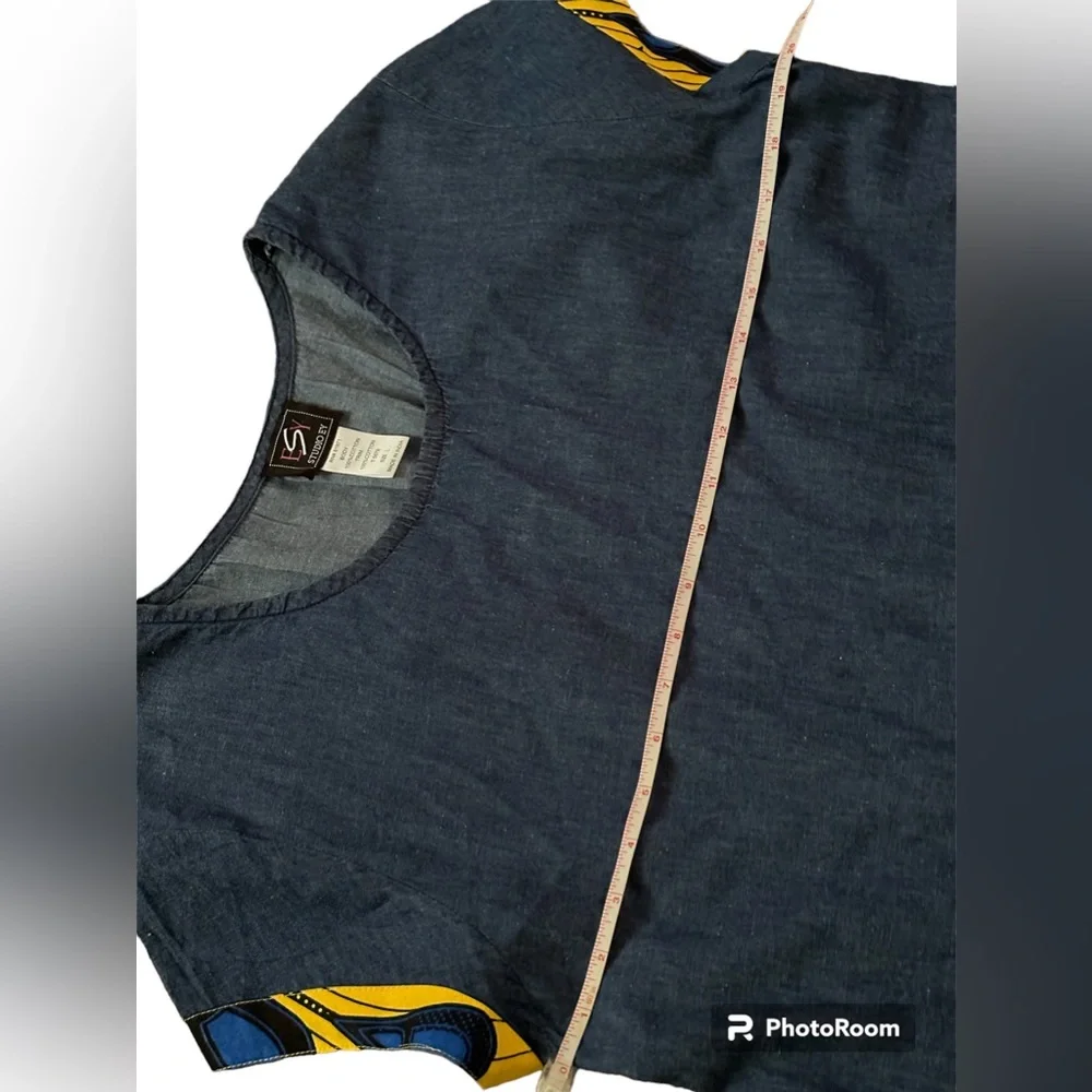 Studio Ey denim dress size L - Picture 5 of 7